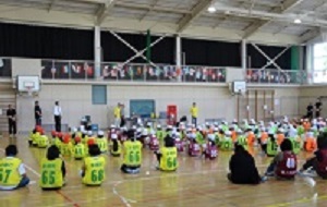 三輪地区小学生ドッヂボール大会 地域活動