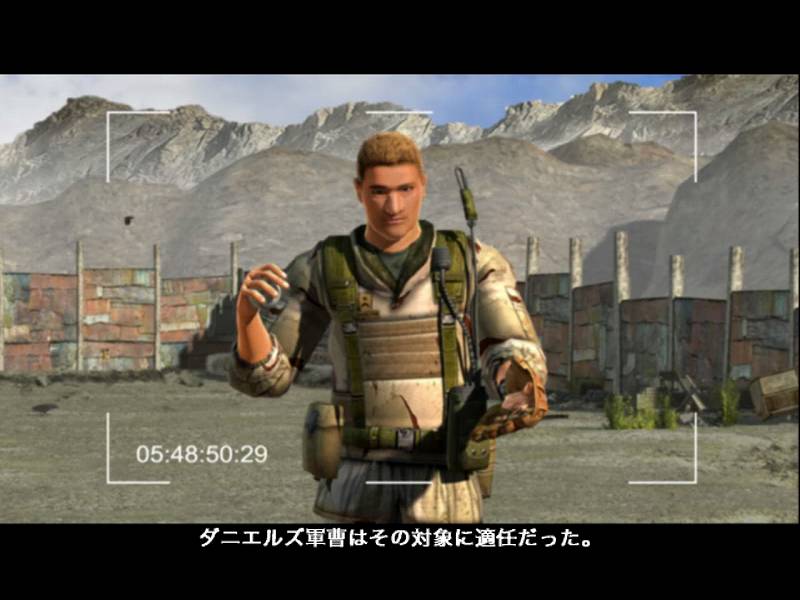 PC ゲーム Full Spectrum Warrior Ten Hammers 日本語化とゲームプレイ最適化メモ、日本語化後のスクリーンショット
