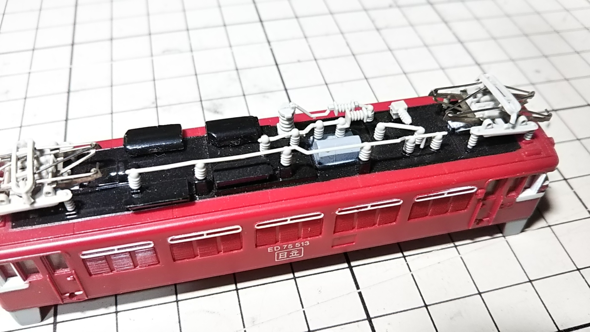 トミーナインスケール ED75 と 12系客車 - R360 鉄道模型 雑記帳