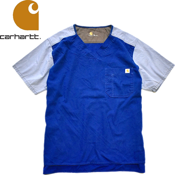 カーハートCarhartt半袖ワークシャツ画像メンズレディーススタイルコーデ＠古着屋カチカチ