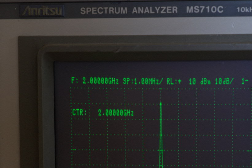 アンリツ スペクトラムアナライザー MS710C | 計測器マニアのブログ