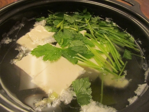 タラ湯豆腐１
