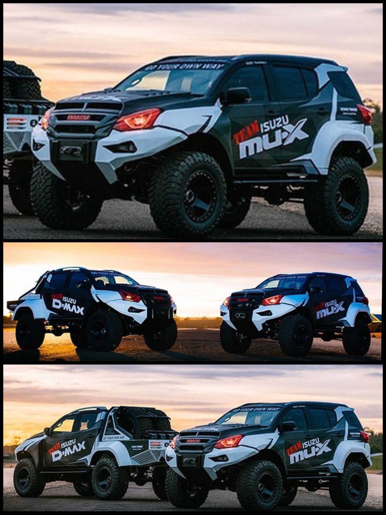 いすゞコンセプトX『D-MAX』『mu-X』