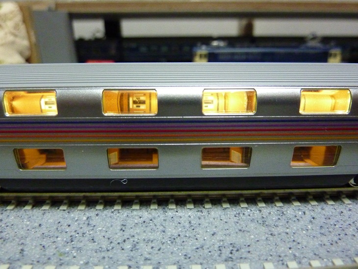 KATO E26系カシオペア 室内灯付き 床下雪ウェザリング 鉄道模型