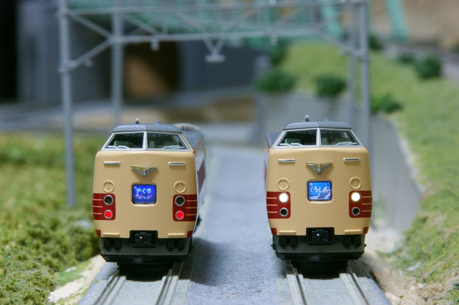 KATO】381系100番台「くろしお」 試運転 - ビスタ模型鉄道（エヌゲージ