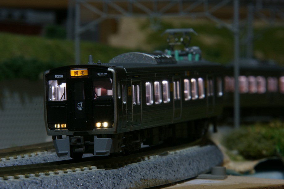 鉄道模型】813系200番台 福北ゆたか線 - ビスタ模型鉄道（エヌゲージ日記）