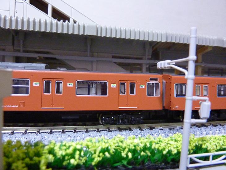 日本 鉄道模型 1 150 103系西日本更新車 大阪環状線 オレンジ8両セット 