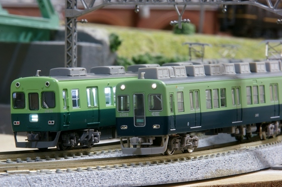 鉄道模型 京阪2400系 ヘッドライトを電球色ledに交換 ビスタ模型鉄道 エヌゲージ日記