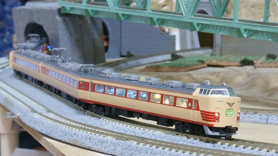 鉄道模型】485系T18編成の室内灯を検討 - ビスタ模型鉄道（エヌゲージ 