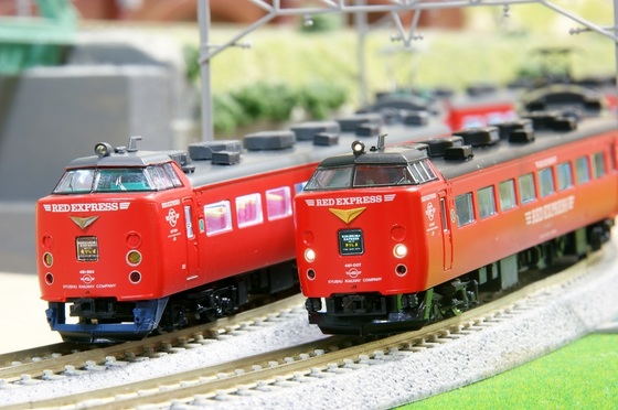 485系RedEXPRESS TOMIXとマイクロの比較！！ - ビスタ模型鉄道 
