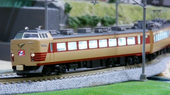 鉄道模型】485系1000番台 特急「つばさ」 12両整備完了 - ビスタ模型 