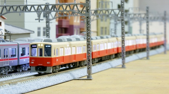 鉄道模型】阪神8000系旧塗装・連結器交換 - ビスタ模型鉄道 