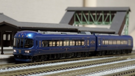 京都丹後鉄道KTR8000形「丹後の海」 - ビスタ模型鉄道（エヌゲージ日記）