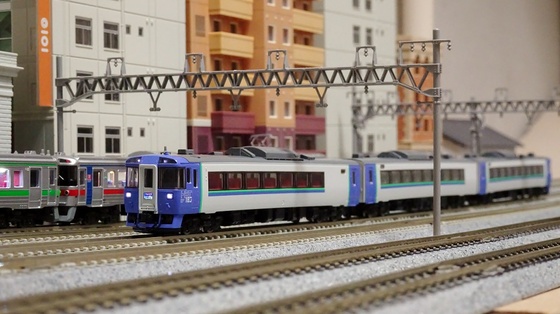 JR キハ183系特急「サロベツ」セットA - ビスタ模型鉄道（エヌゲージ日記）
