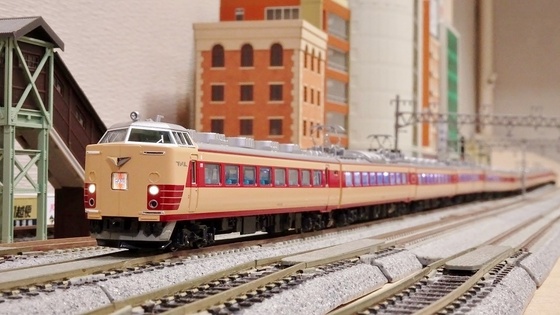 485系200番台 特急「やまびこ」 - ビスタ模型鉄道（エヌゲージ日記）