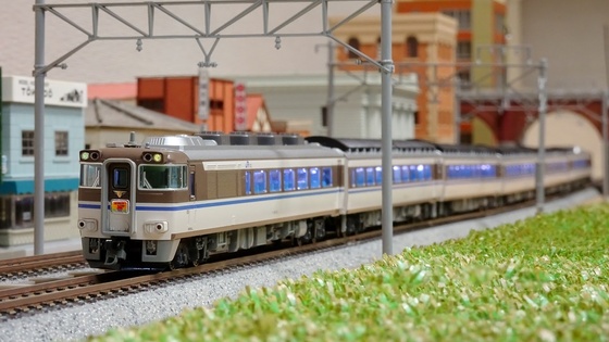 キハ181系 特急「はまかぜ」 - ビスタ模型鉄道（エヌゲージ日記）
