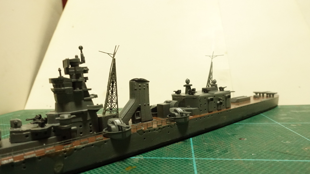 フジミ模型の1/700 シーウェイモデルシリーズ 41085 日本軽巡洋艦 大淀 その１
