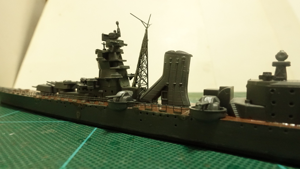 フジミ模型の1/700 シーウェイモデルシリーズ 41085 日本軽巡洋艦 大淀 その３